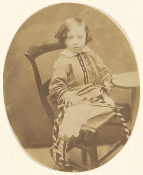 André Adolphe-Eugène Disdéri, [Portrait d'Enfant (Portrait of a Child)]