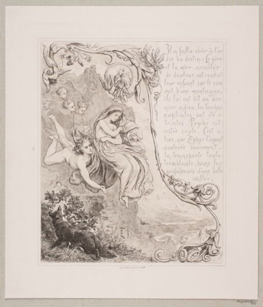 Lorenz Frølich, Illustration nr. 4 til "L`Amour et Psyché"