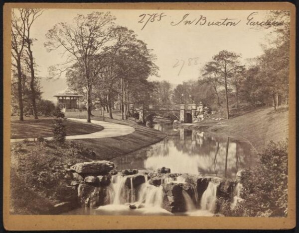 Francis Frith, In Buxton Gardens