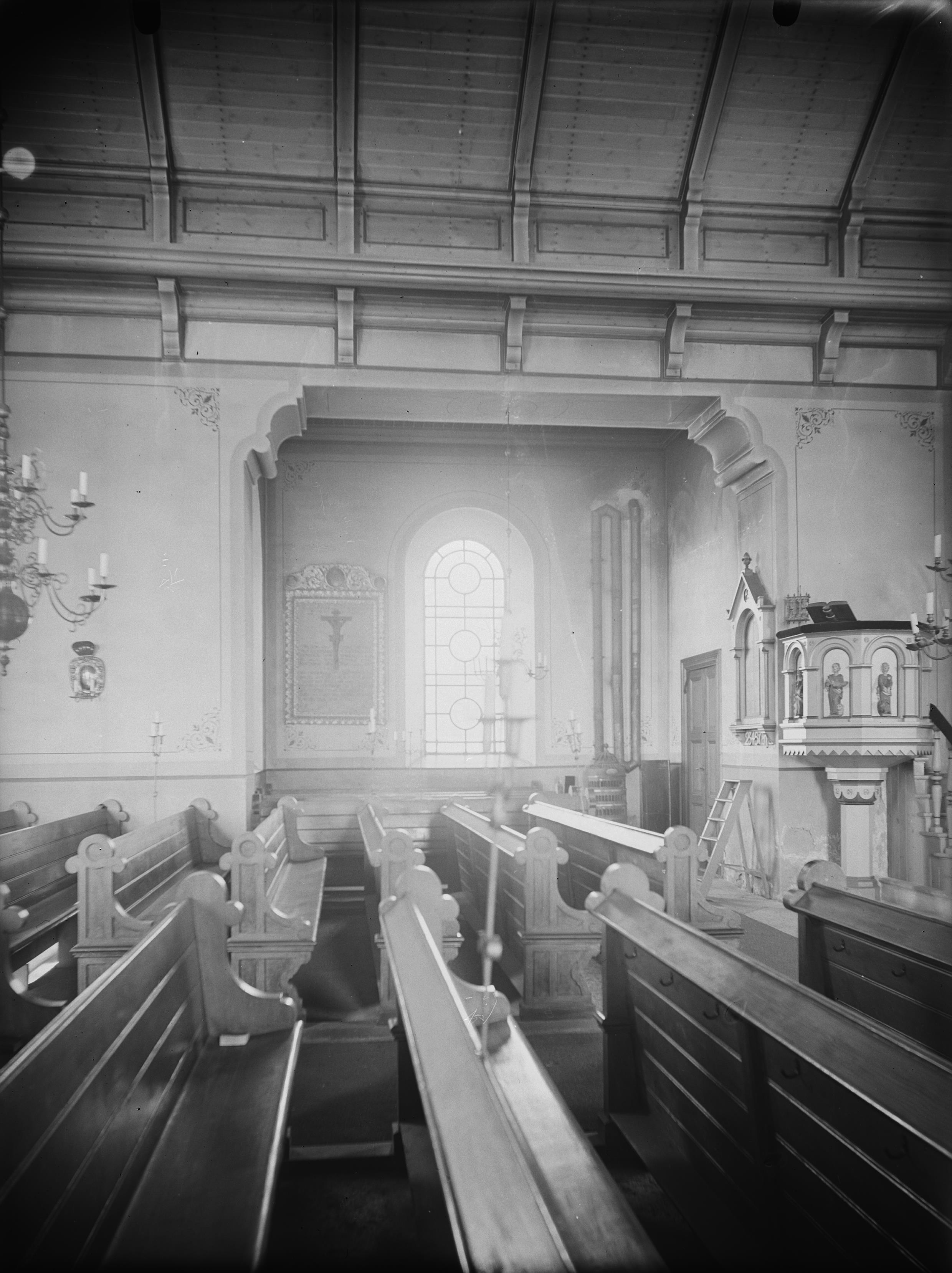 Axel Forssén, Borgunda kyrka