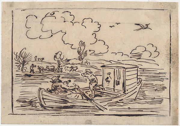 Charles-François Daubigny, The Slang Match