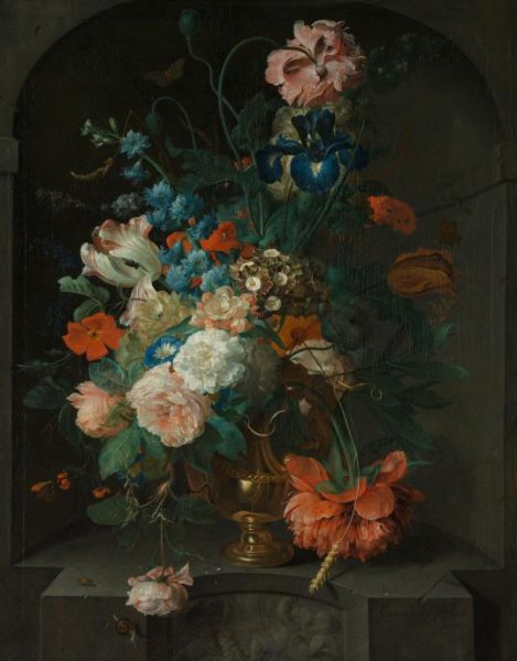 Coenraet Roepel, Still Life with Flowers