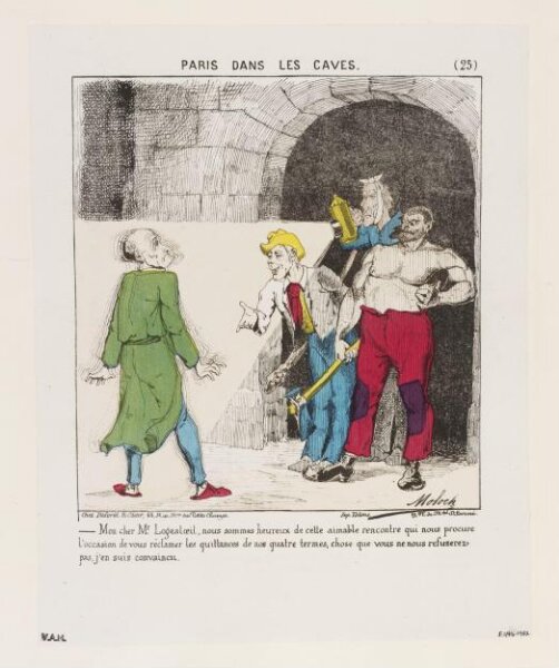 Colomb, B. (Moloch), Paris Dans Les Caves