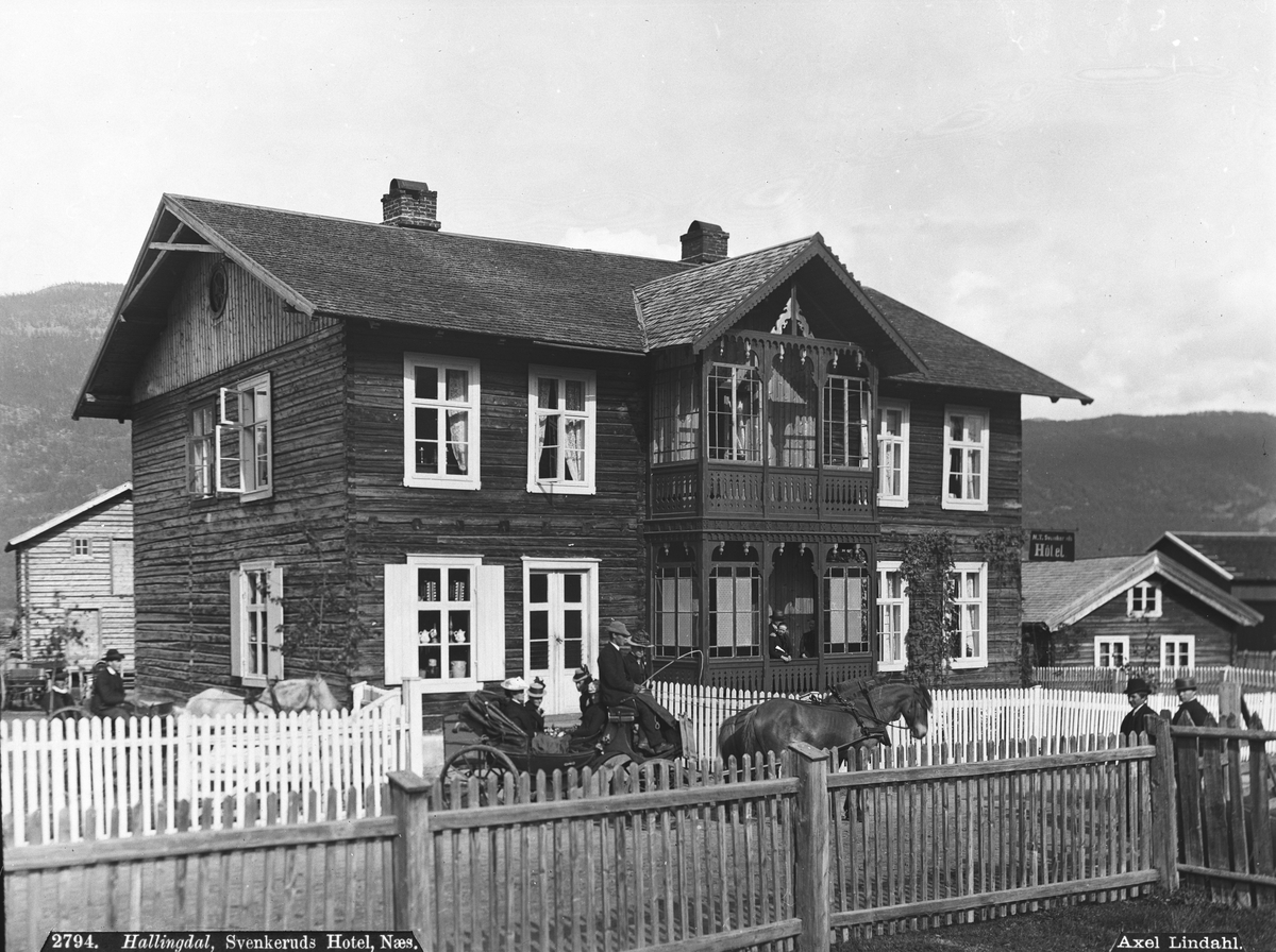 Axel Lindahl, "Prot: Hallingdal Svenkeruds Hotel Næs