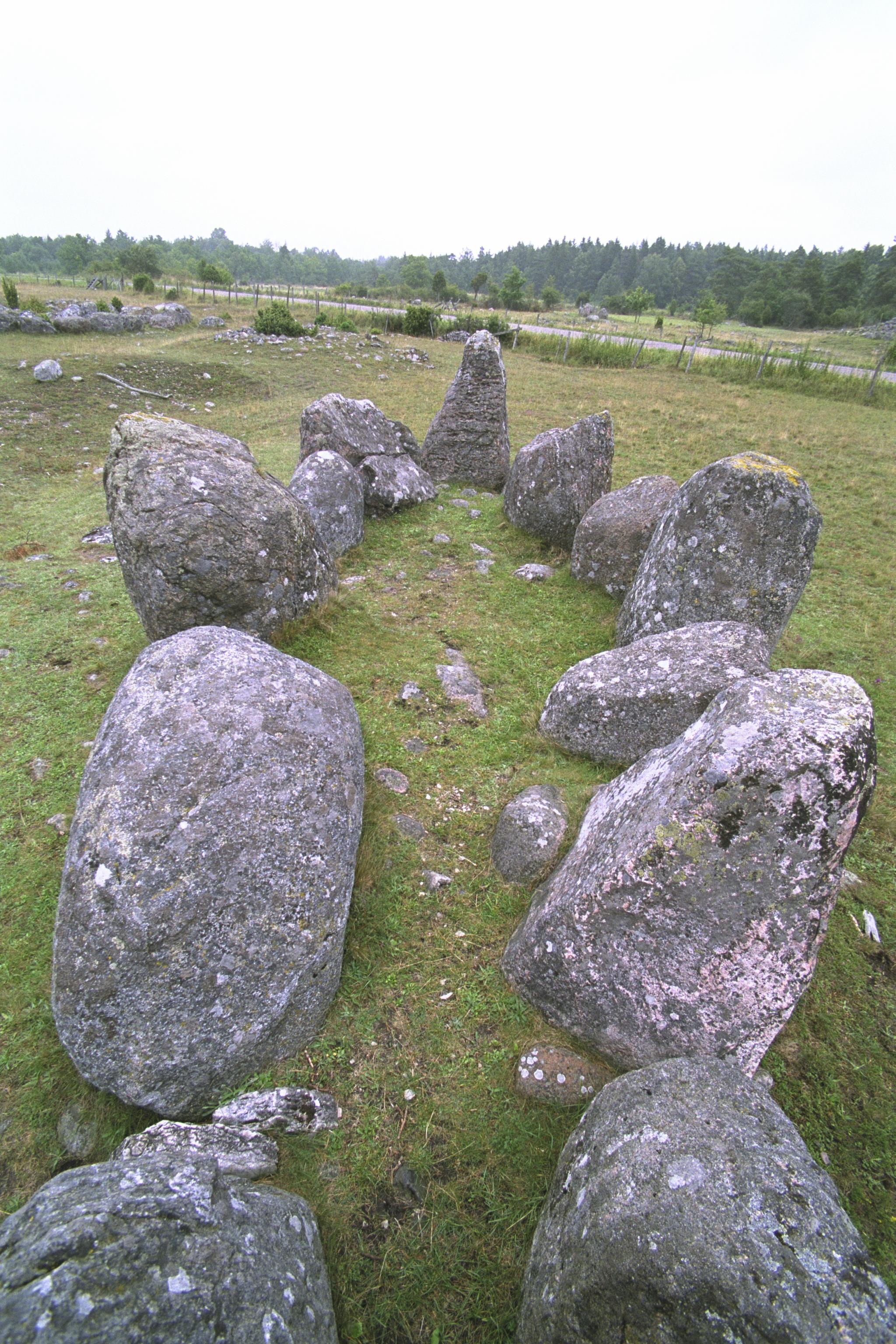 Bengt A Lundberg, Gålrums gravfält
