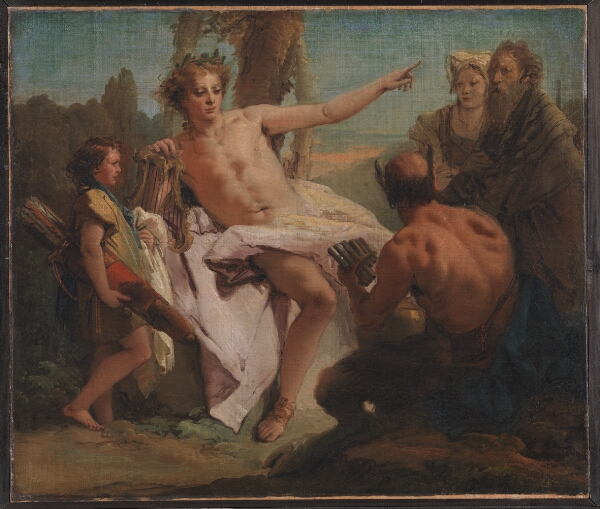 Giovanni Battista Tiepolo, Apollon og Marsyas