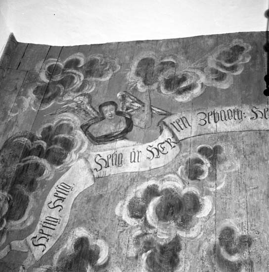Arne Andersson, According to note: “Roof paintings at Resteröd d 17/7 -58.”