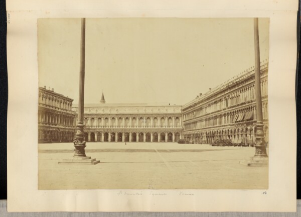 Unknown, [View of St. Mark's Square, Venice]