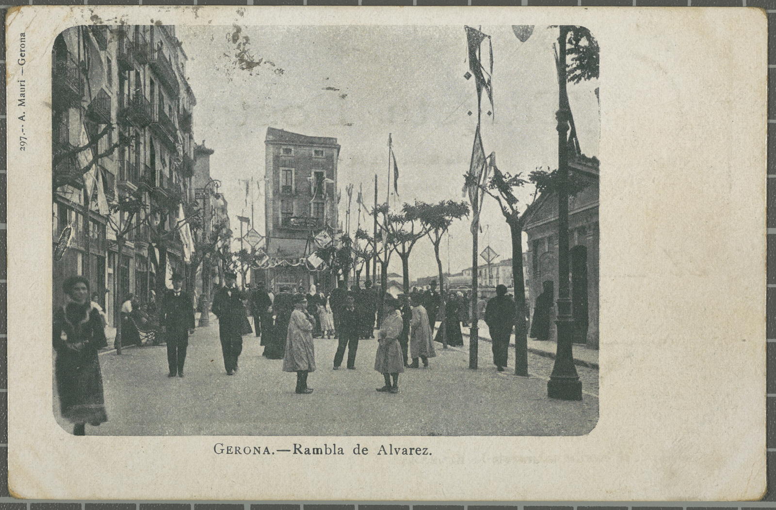 Amadeu Mauri Aulet, Gerona.-Rambla de Alvarez