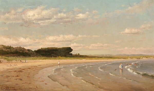 Worthington Whittredge, Second Beach, Newport