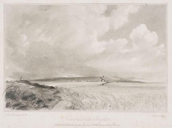 Constable, John RA, Cornfield near Brighton