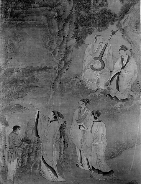 Unidentified artist, Gathering of Scholars at the Western Garden