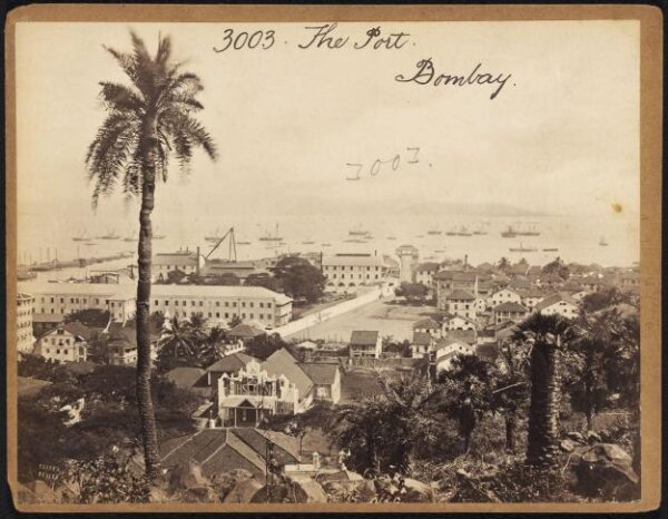 Francis Frith, The Port.  Bombay