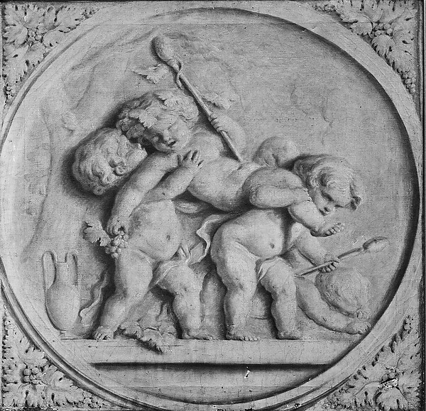 Piat Joseph Sauvage, The youthful Bacchus carried by two companions