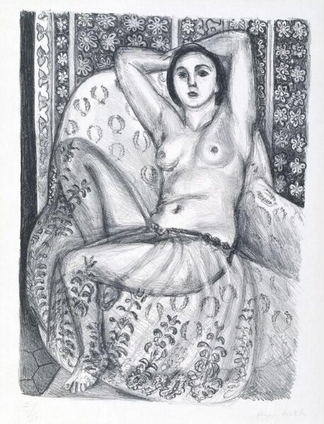 Henri Matisse, Odalisque à la jupe de tulle