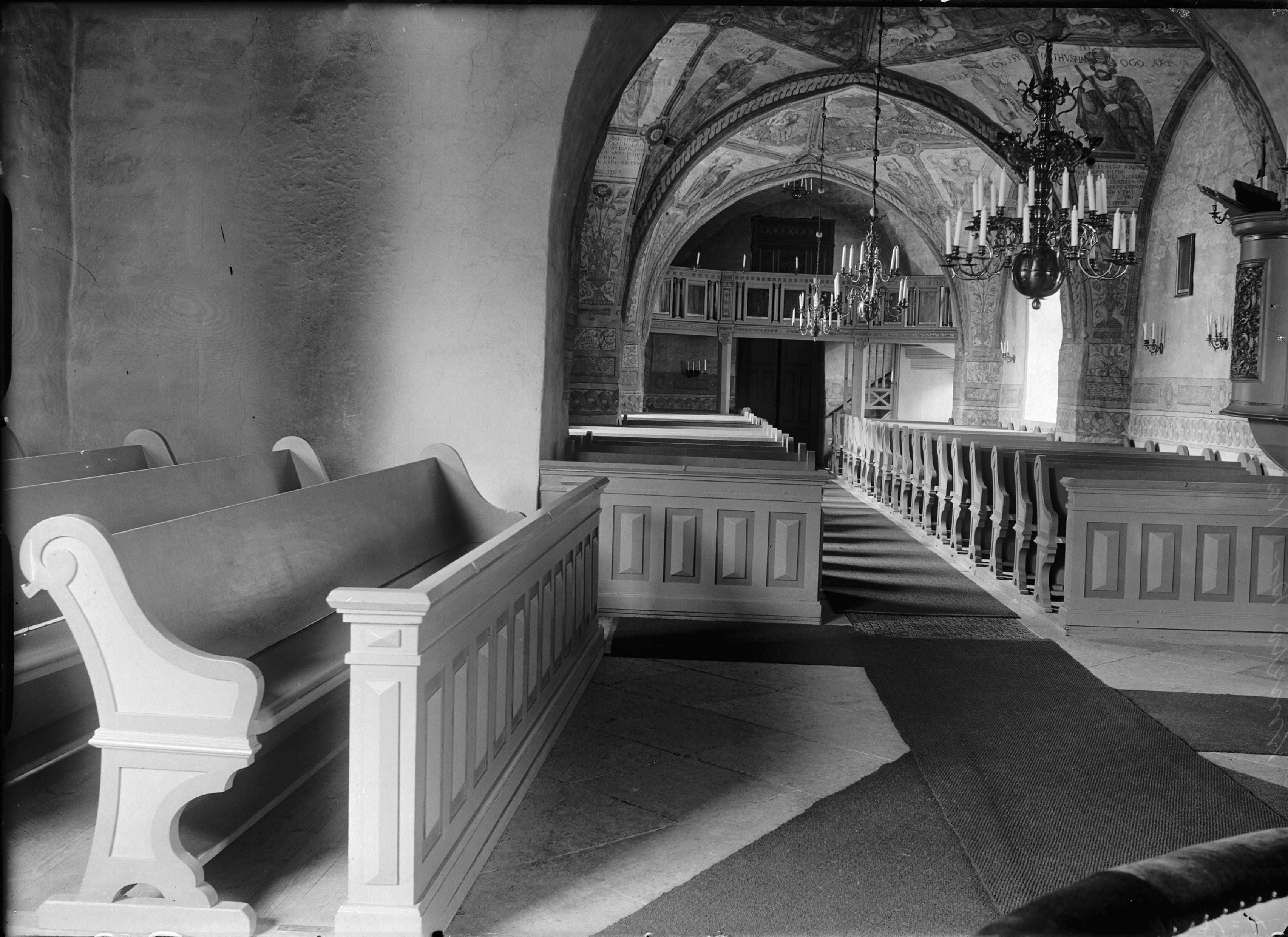 Bertil Waldén, Knista kyrka