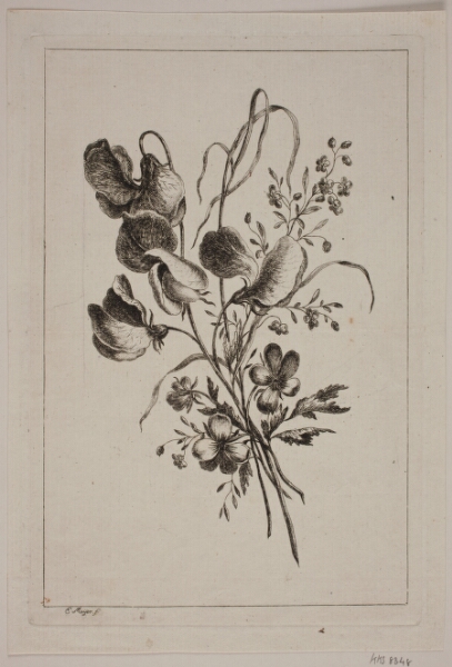 Elias Meyer, En Buket Blomster