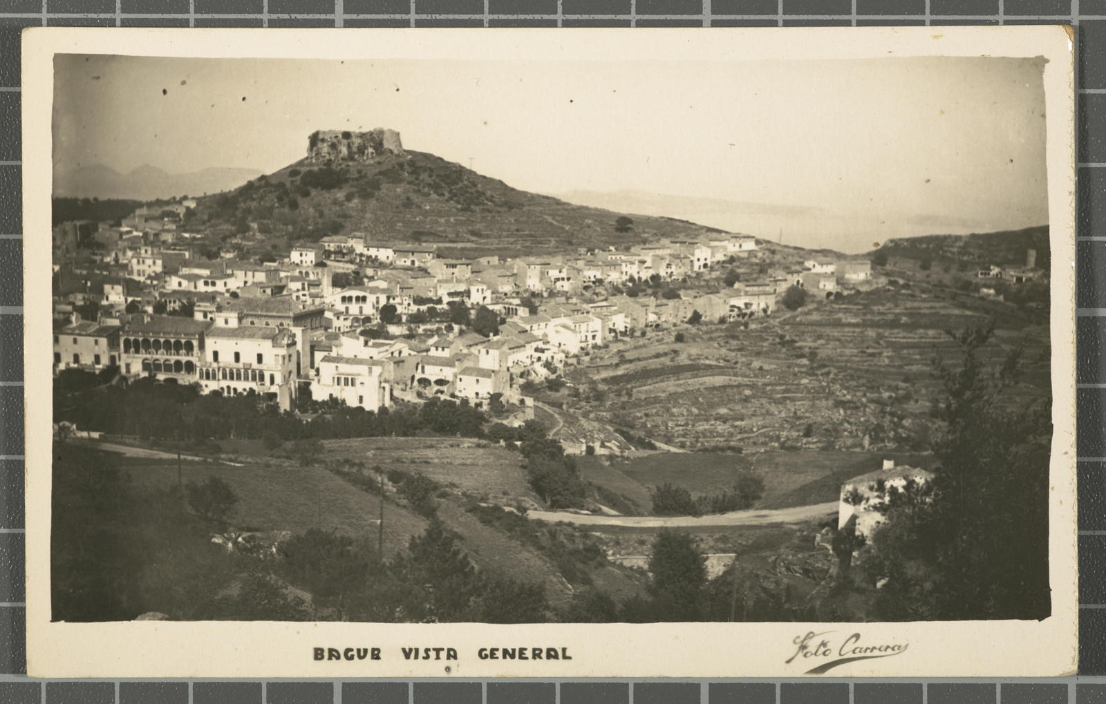 Desconegut, Bagur. General view