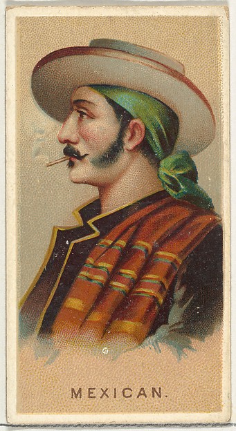 Allen & Ginter, Mexican, from World's Smokers series (N33) for Allen & Ginter Cigarettes
