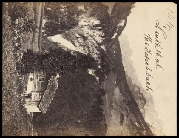 Francis Frith, Linththal.  The Fatschbach
