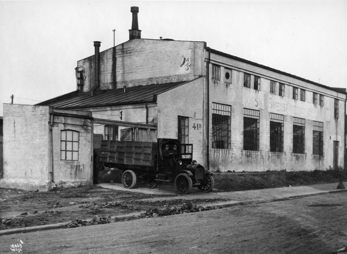 Anders Beer Wilse, Eskefabrikken i Bergensgate, Oslo.