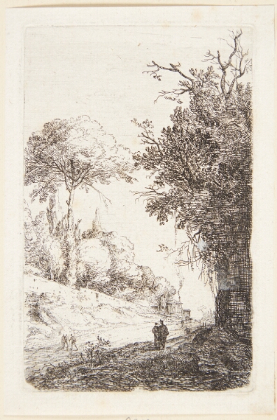 Bartholomeus Breenbergh, Del af Via Flaminia nær Rom