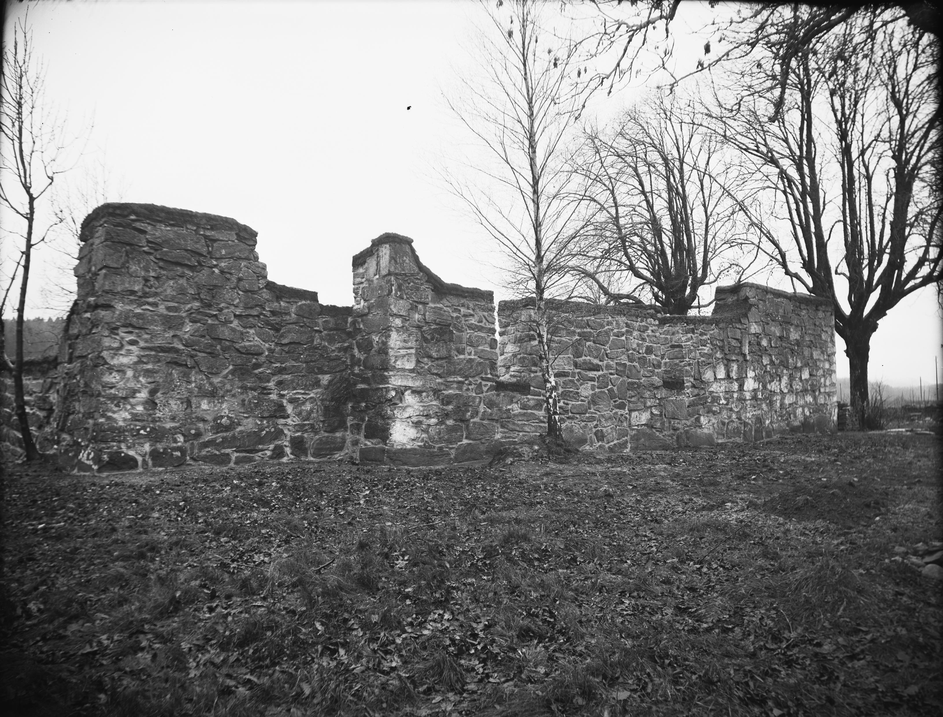 Axel Forssén, Skallsjö kyrkoruin