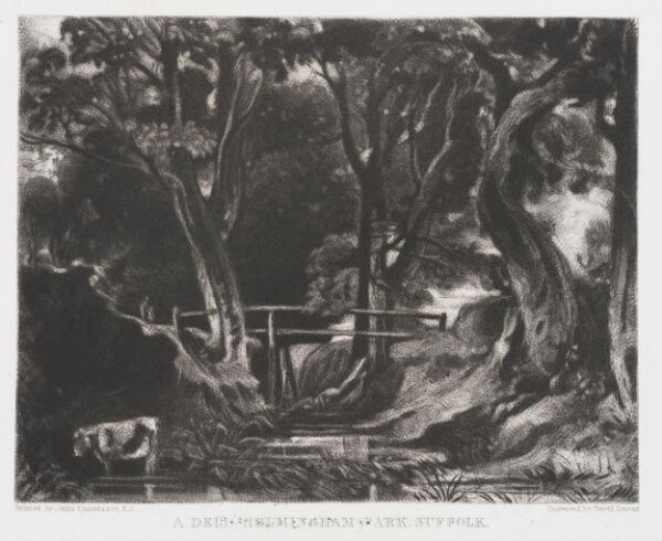 Constable, John RA, A DELL, HELMINGHAM PARK, SUFFOLK