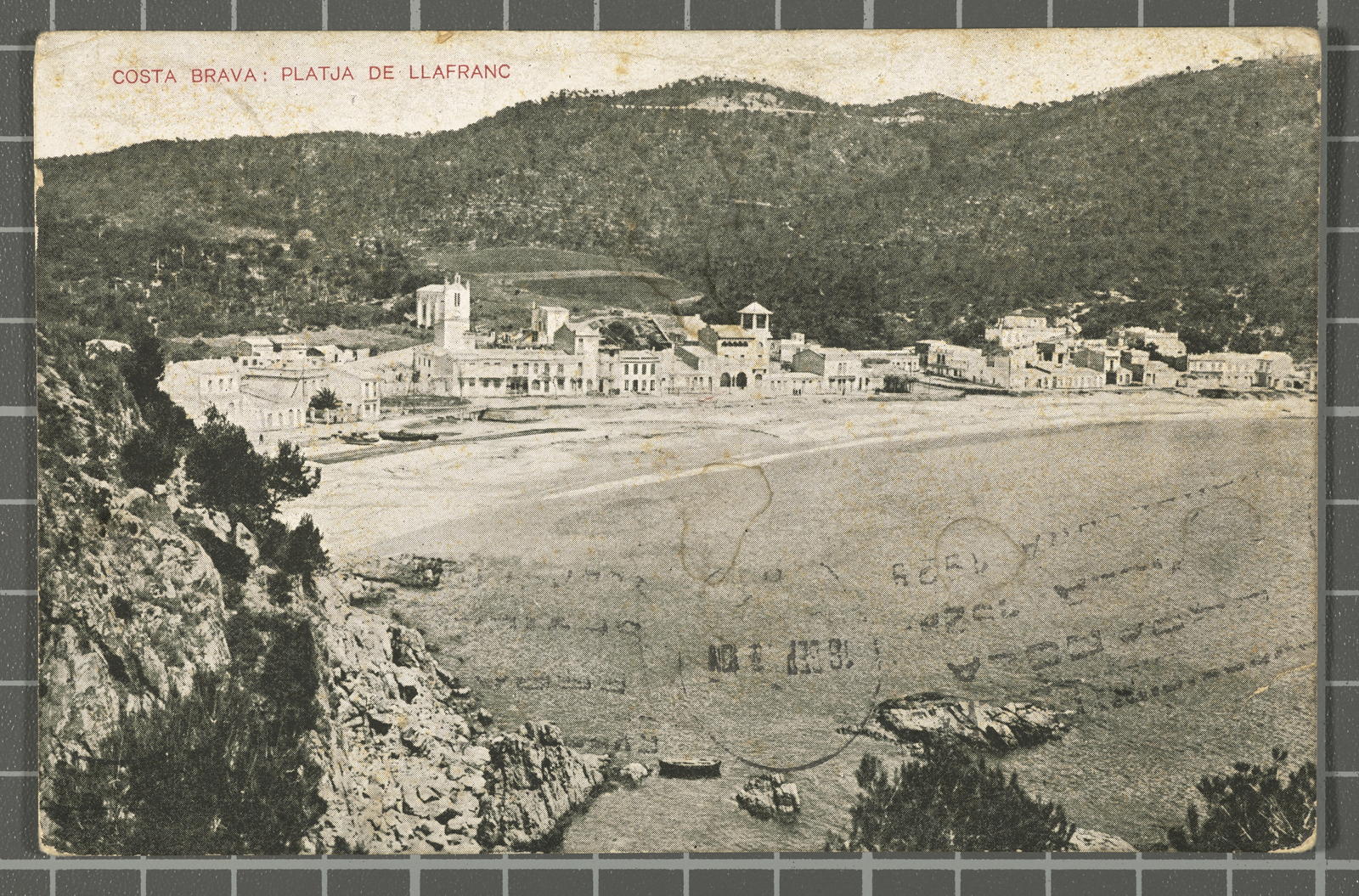 Desconegut, Costa Brava. Platja de Llafranc