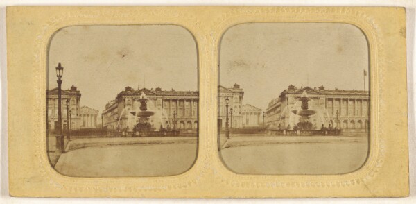 Unknown, [View of fountain, Paris, France]
