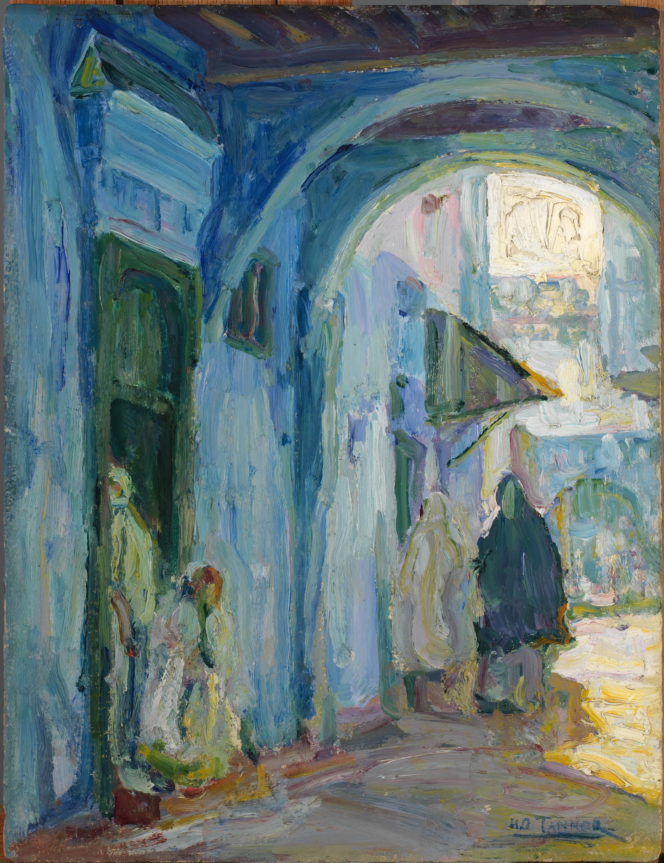 Henry Ossawa Tanner, Street in Tangier
