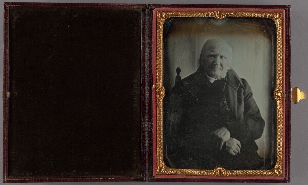 Unknown, [Portrait of a Seated Elderly Man]