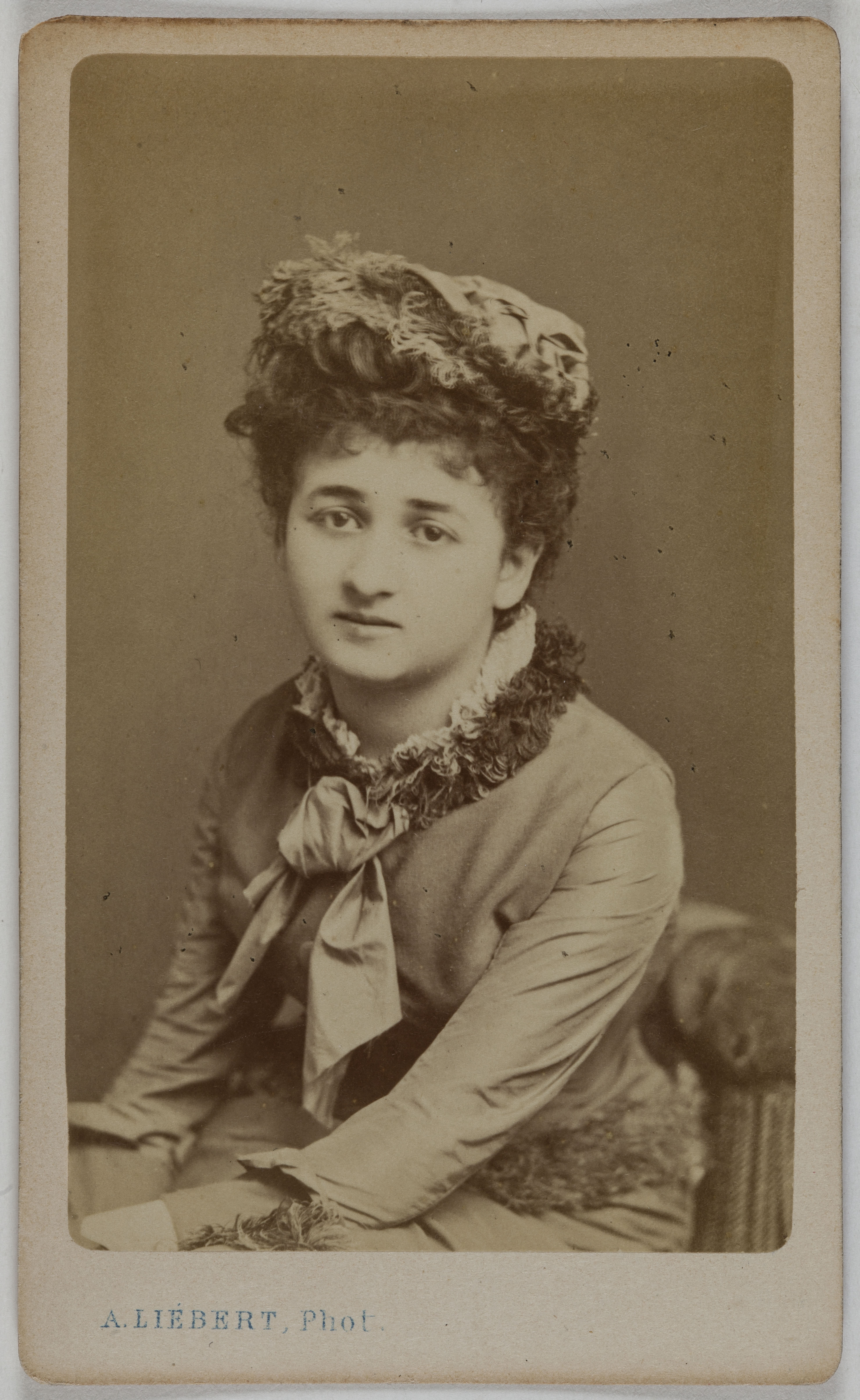 Alphonse Liébert, Portrait de Badia II (actrice)