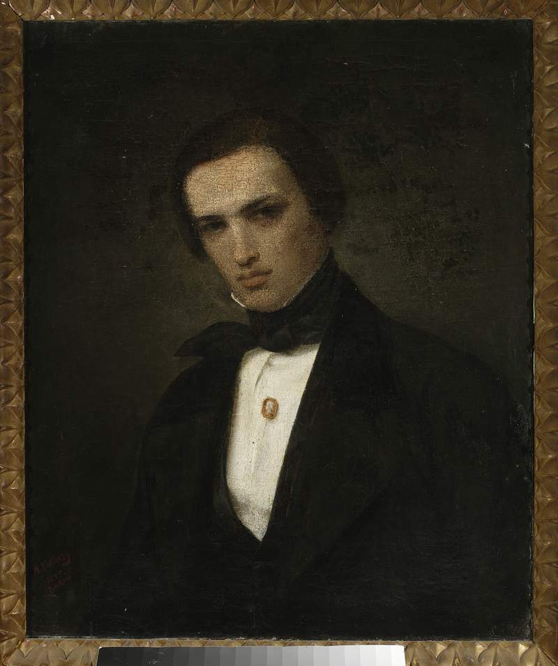 Antoni Kolberg, Portrait of a young man