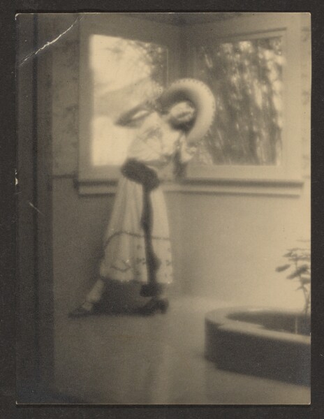 Louis Fleckenstein, [Woman Posing in Mexican Outfit]