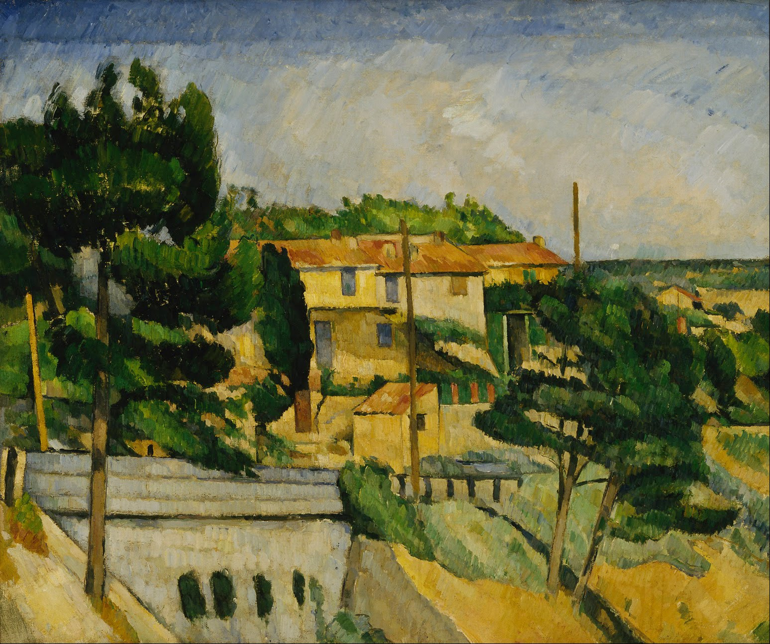 Paul Cézanne, The Road Bridge at L'Estaque