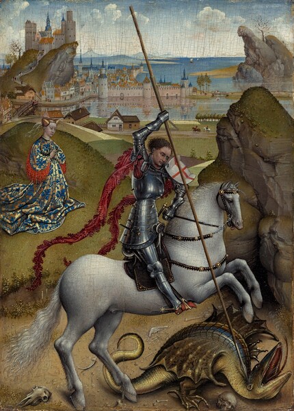 Rogier van der Weyden, Saint George and the Dragon