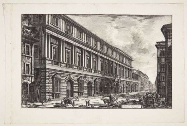 Giovanni Battista Piranesi, Palazzo Vidoni-Caffarelli, tidligere kaldet Palazzo Stoppani
