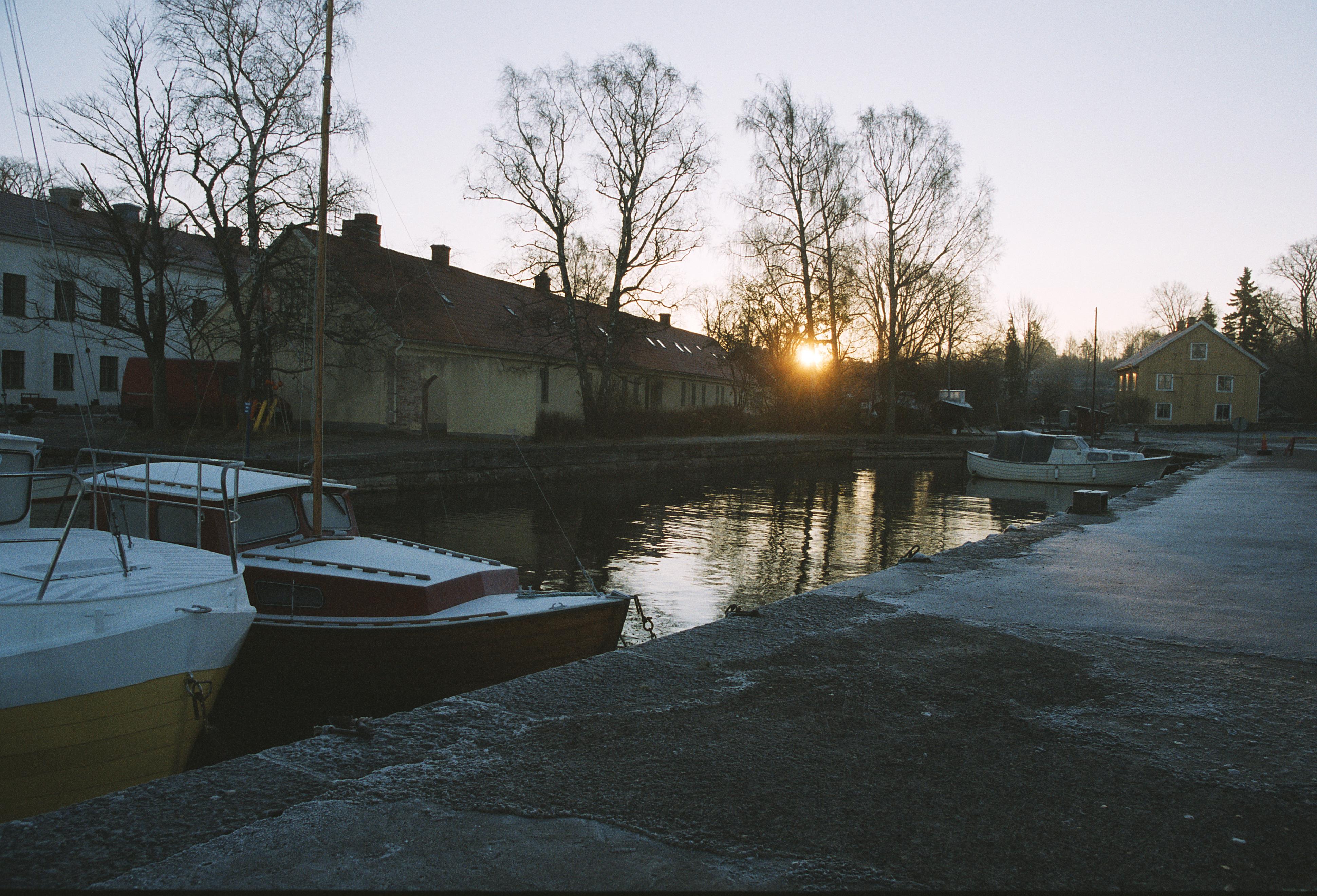 Bengt A Lundberg, Borghamns fiskehamn