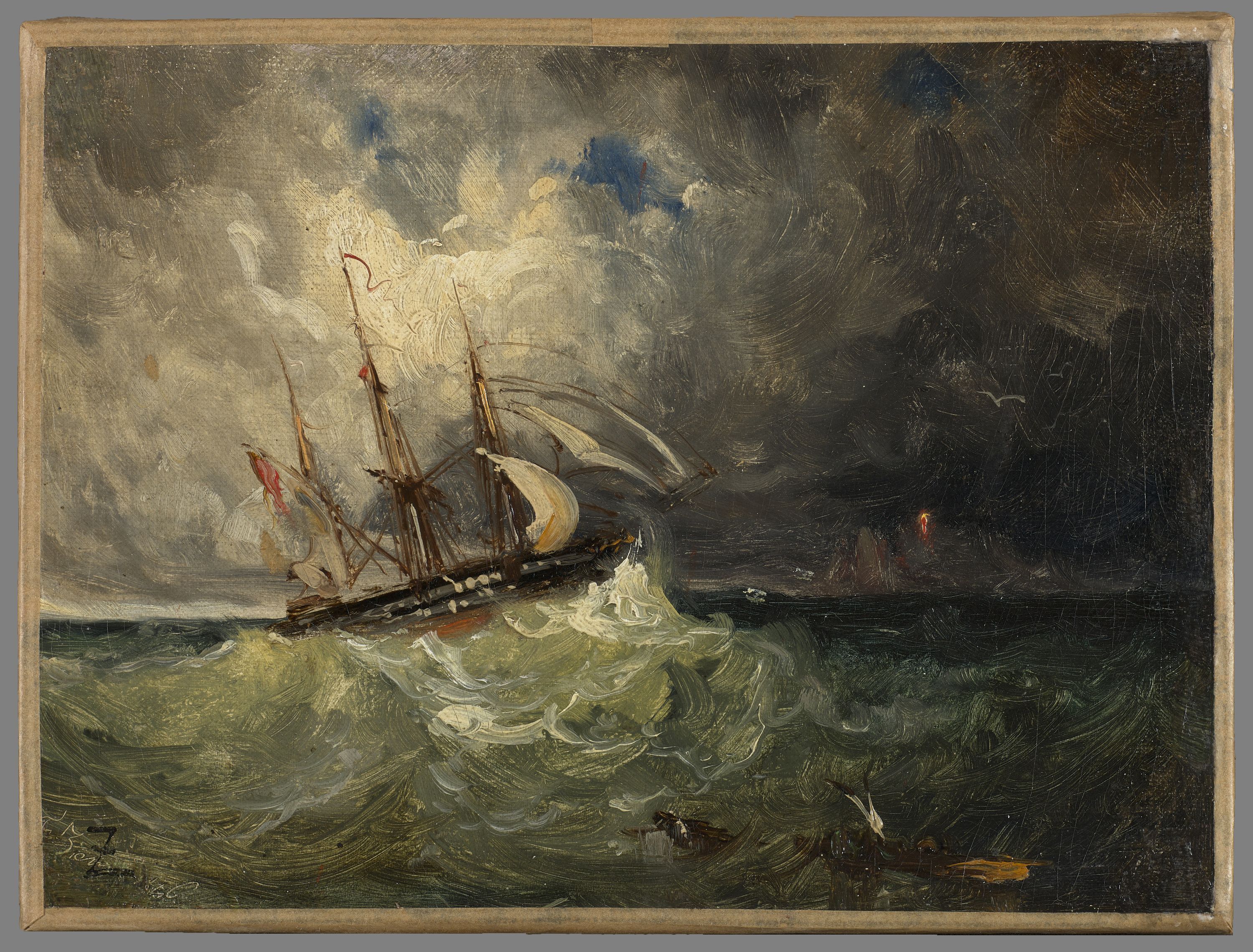 Félix Ziem, La Tempête