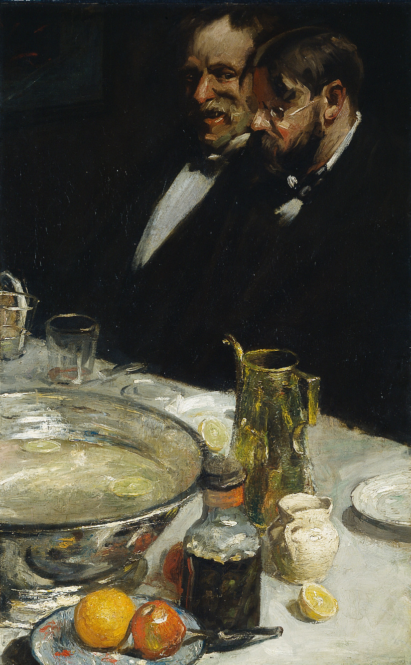 Charles Webster Hawthorne, The Story (The Diners; Pleasures of the Table)