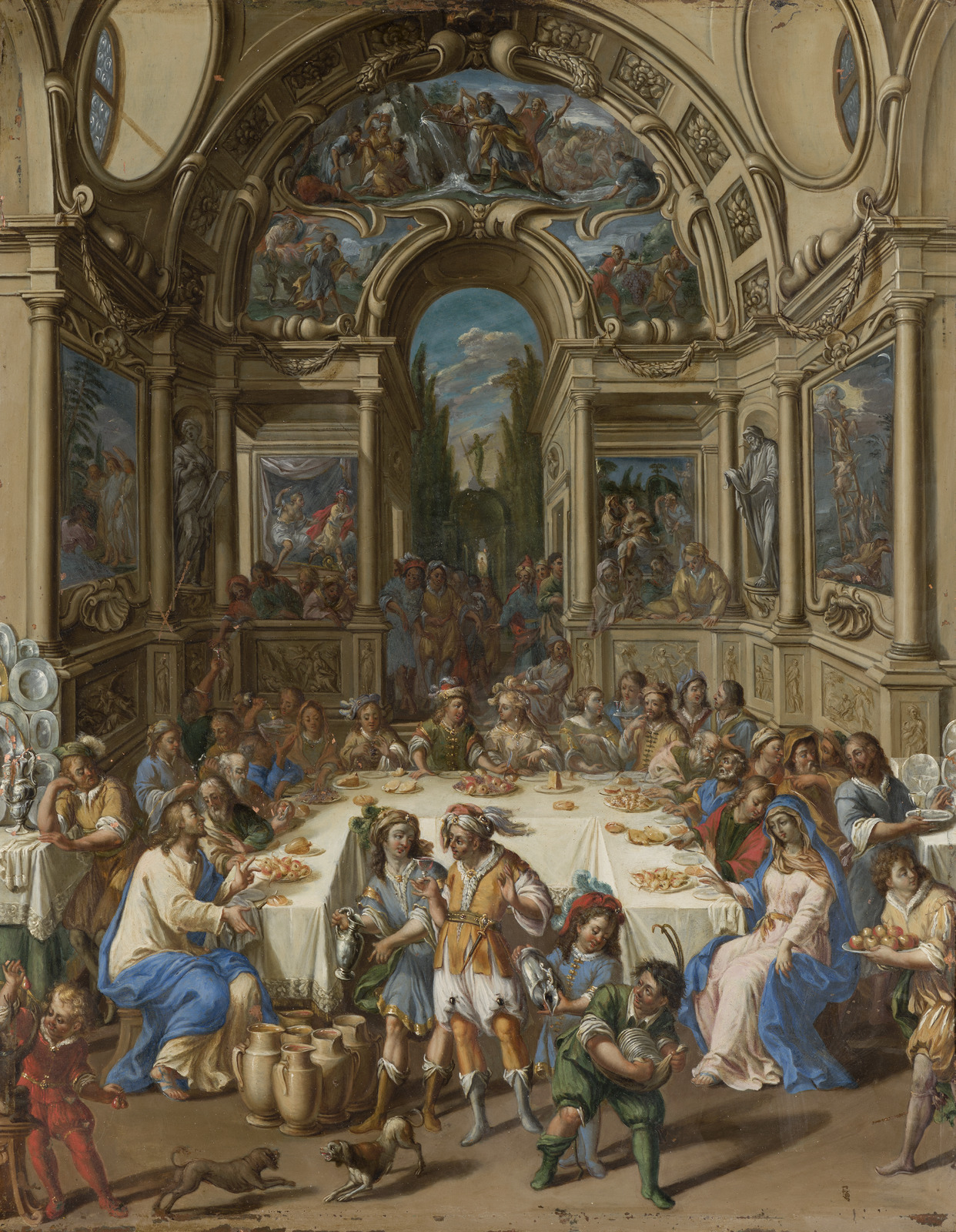 Johann Georg Platzer, The Marriage Feast at Cana