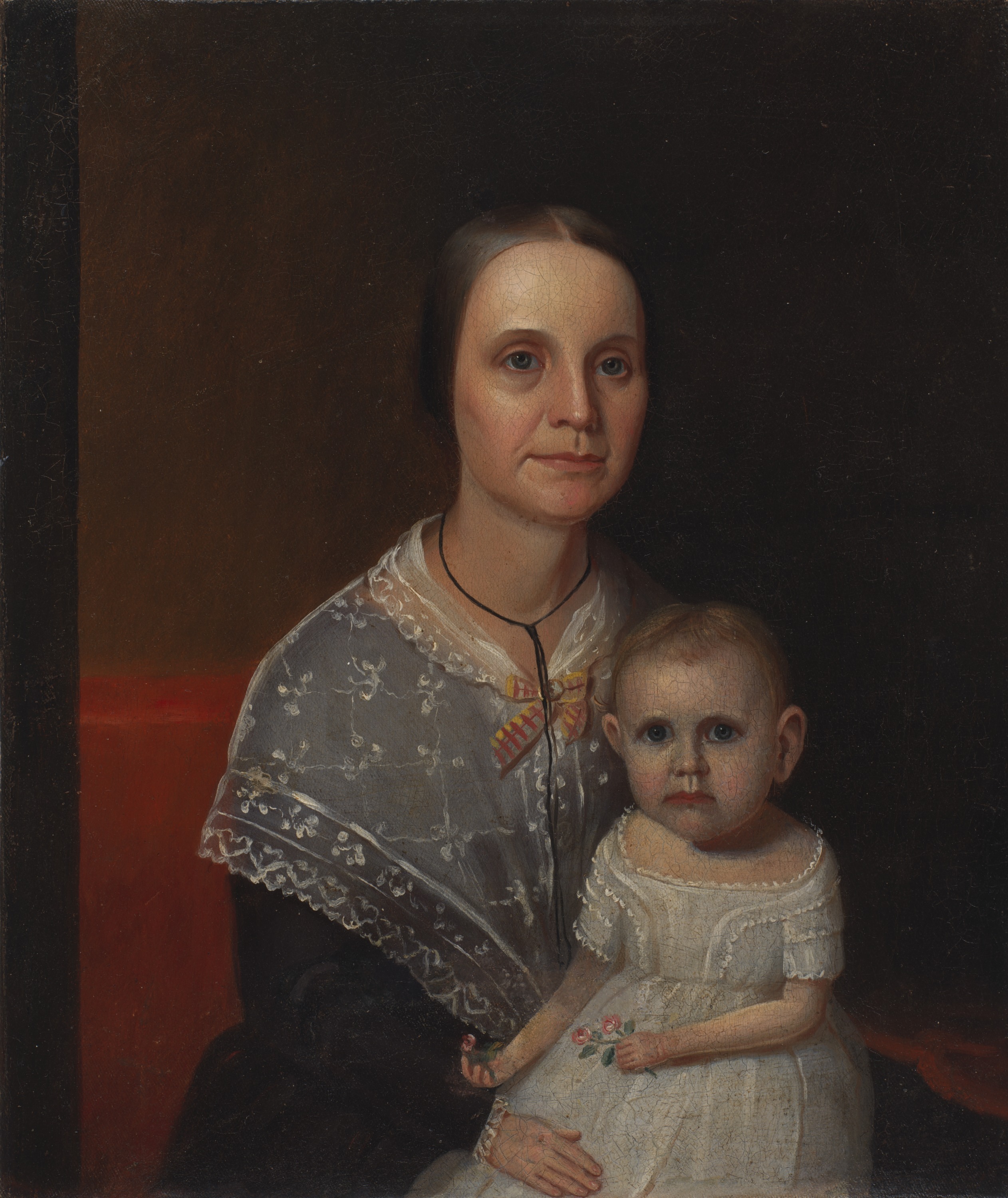 Unidentified, Portrait of a Mother and Child