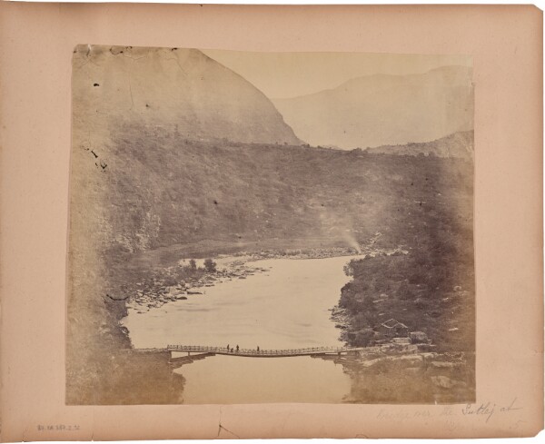 Capt. Melville Clarke, Bridge over Sutlej, at Képoo