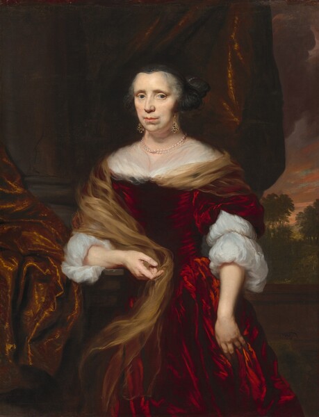 Nicolaes Maes, Portrait of a Lady
