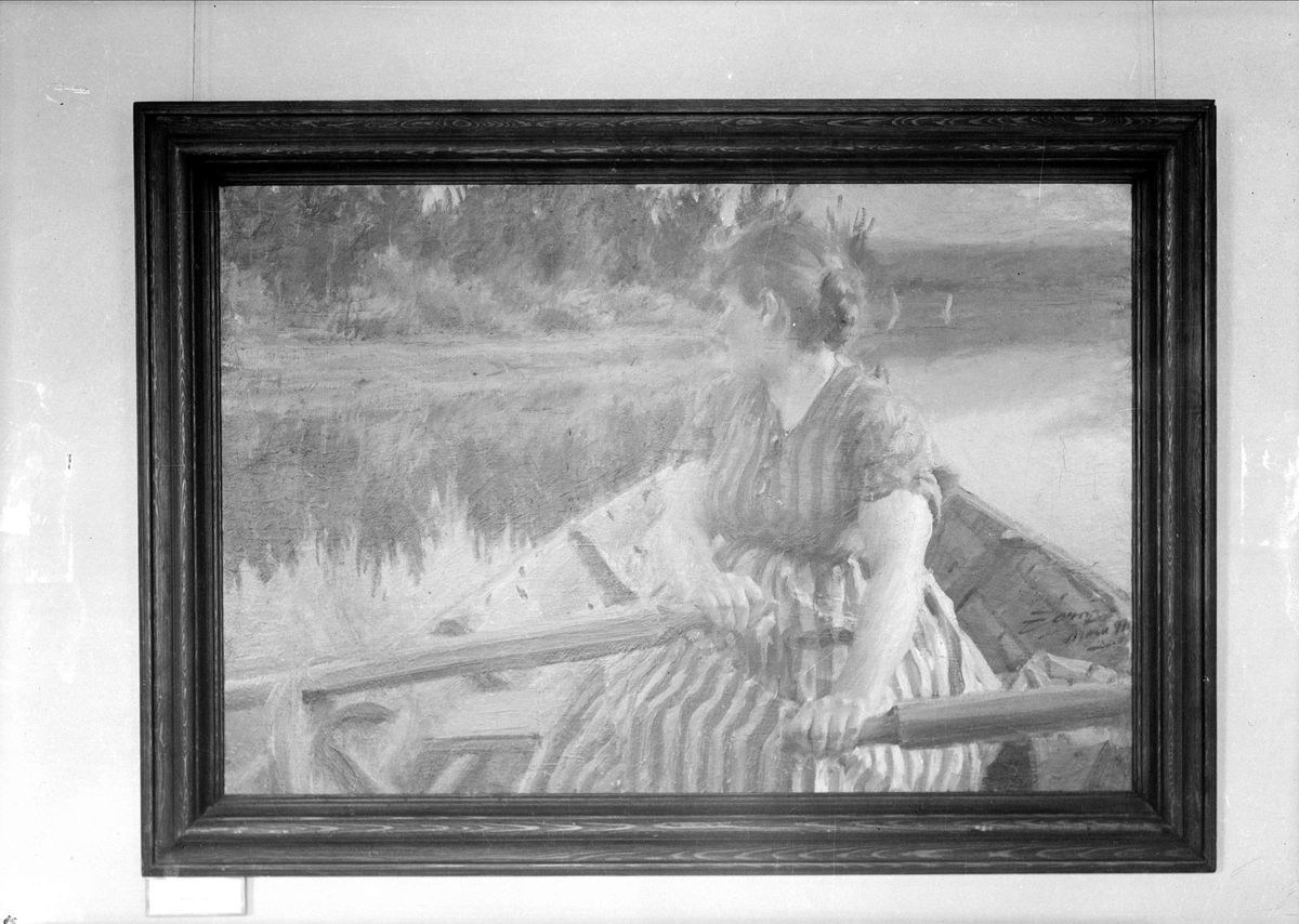 Gunnar Sundgren, Oljemålning av Anders Zorn, Zornmuseet, Mora, Dalarna 1939
