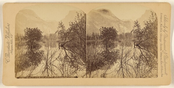 Charles Bierstadt, Miror [sic] View of North and South Dome.