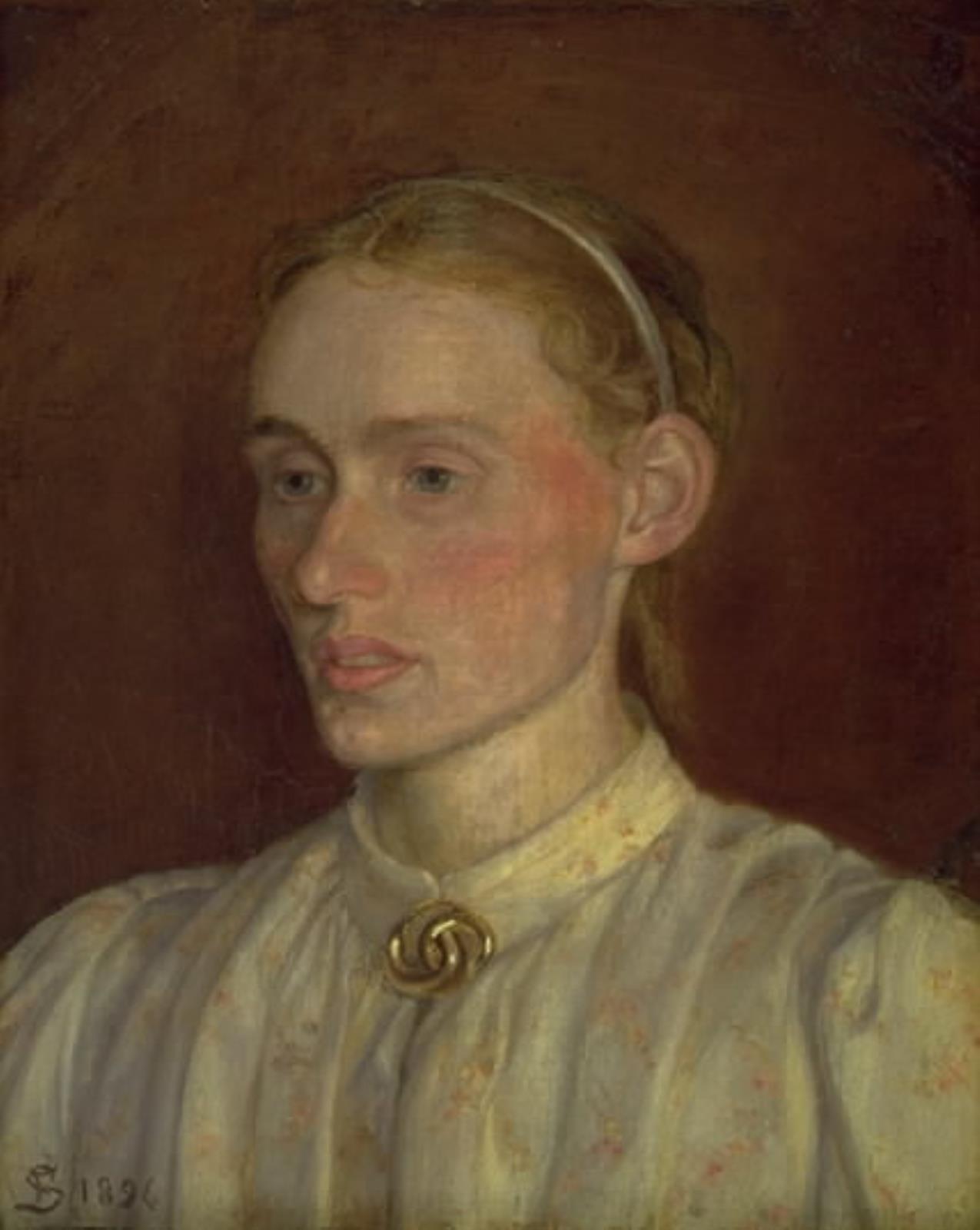 Fritz Syberg, Portræt af Anna Syberg