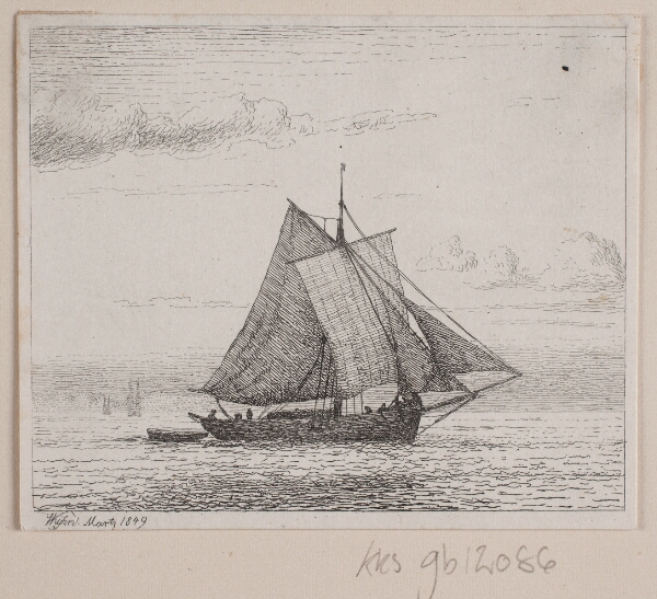 Vilhelm Kyhn, En jagt