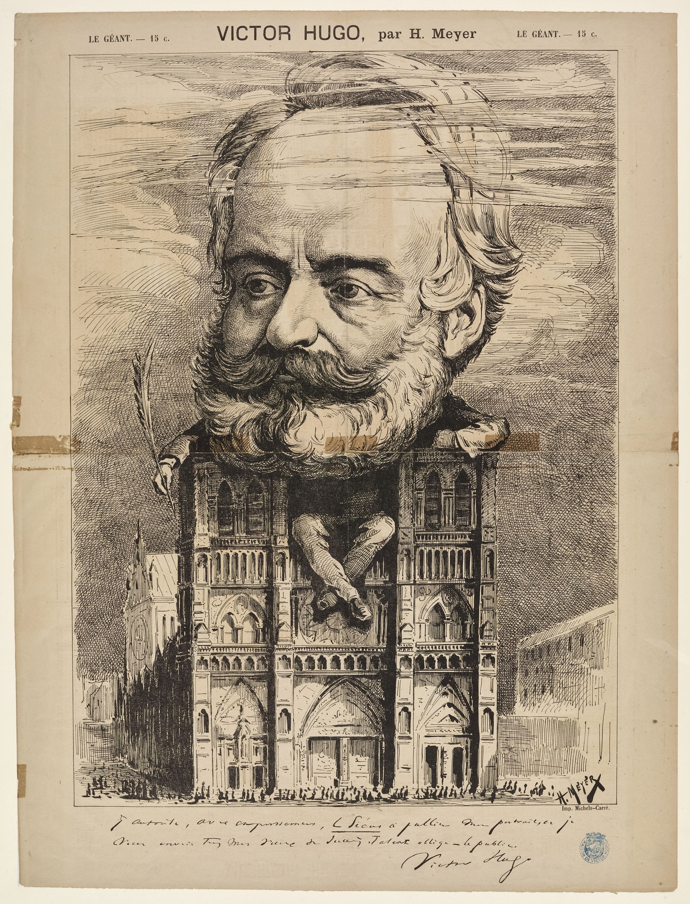 Anonyme, Victor Hugo, par H. Meyer